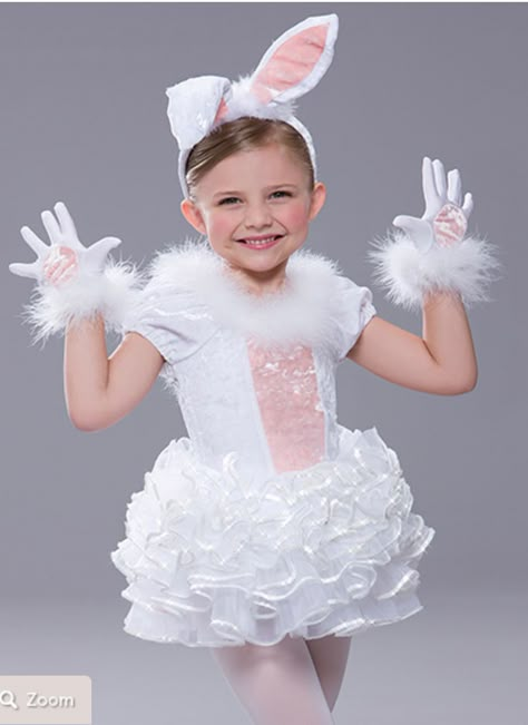 Girls Bunny Costume, Bunny Costume Kids, Character Dance Costumes, Referee Costume, Easter Bunny Costume, Easter Bunny Outfits, Easter Costume, Rabbit Costume, Tutu Ballet