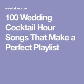 Wedding Cocktail Hour Music, Perfect Playlist, Cocktail Hour Music, Wedding Cocktail Hour, Marriage Dress, Cocktail Hour Wedding, Wedding Playlist, Inexpensive Wedding, Wedding Cocktail