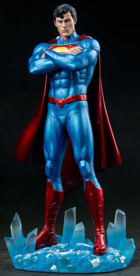 SUPERMAN: THE NEW 52 - SUPERMAN 1/6TH SCALE LIMITED EDITION STATUE IKON COLLECTABLES Reign Of The Supermen, Batman Statue, Superman Artwork, Superman 1, Superman Art, New 52, Comics Art, Dc Comics Art, Comic Book Heroes