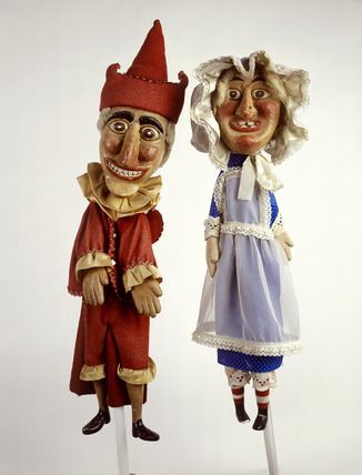 Punch and Judy hand - Punch and Judy hand puppets: 20th century Unknown --- #Theaterkompass #Theater #Theatre #Puppen #Marionette #Handpuppen #Stockpuppen #Puppenspieler #Puppenspiel Puppetry Theatre, James Ensor, Glove Puppets, Museum Of London, Toy Theatre, Punch And Judy, Marionette Puppet, Where Are You Now, Puppet Toys