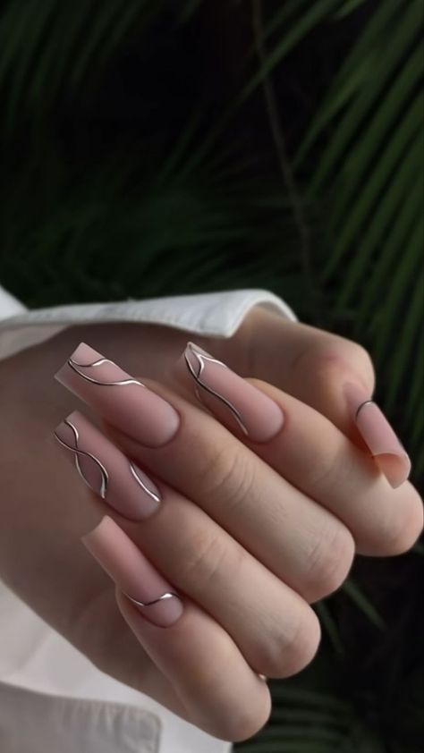 Classic Baddie Nails, Baddie Nails Ideas, Basic Baddie Nails, Long Square Nails, May Nails, Spring Acrylic Nails, Viral On Tiktok, Baddie Nails, Aesthetic Nails