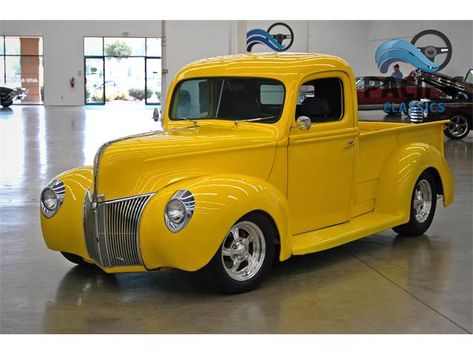 custom hot rod designs | 1940 Ford Pickup For Sale on ClassicCars.com - 18 Available Ford Pickup For Sale, Truck Accessories Ford, Ford Suv, 1940 Ford, Lifted Ford, Classic Ford Trucks, Pickups For Sale, Antique Trucks, Classic Pickup Trucks