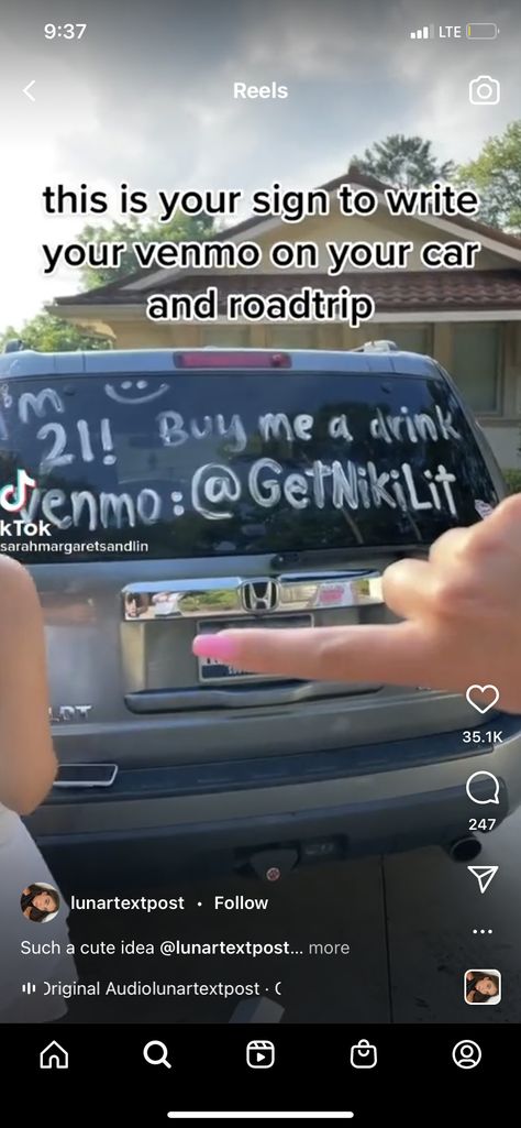 21st Birthday Car Window Venmo, 21st Birthday Vegas, Pisces Szn, Birthday Vegas, Window Paint, 21st Bday Ideas, Vegas Birthday, Turning 21, Birthday Vibes