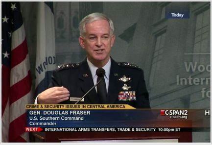 CA Crime & Security (3-23-12)    Wilson Intl Center for Scholars    General Douglas Fraser gave update on U.S. efforts in fighting transnational organized crime/drug trafficking in Central/South America [&] the challenges of the region/outlined U.S. Southern Command’s plan for dealing w/crime & security issues specifically in Honduras, El Salvador, & Guatemala. He called the transnational organized crime problems in Central America a regional/hemispheric problem with there being no one solution. Douglas Fraser, Female Cop, Scammer Pictures, Fake Pictures, Central America, South America, Talk Show, How To Plan, Quick Saves