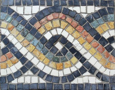 Roman geometric mosaics - border patterns on Pinterest | Strands ... Easy Mosaic, Border Patterns, Rococo Art, Byzantine Mosaic, Mosaic Flower Pots, Roman Mosaic, Mosaic Stained, Mosaic Tile Art, Mosaic Flowers