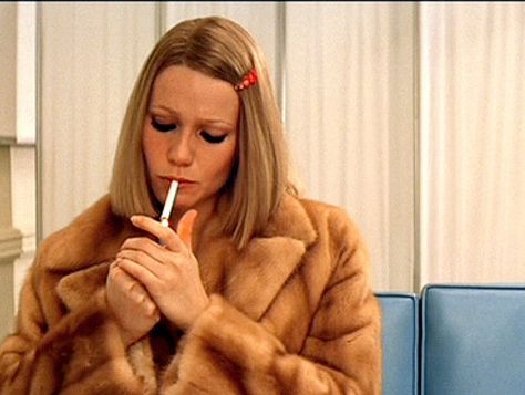 Margot Tenenbaum Wes Anderson, Fur Coat, A Woman