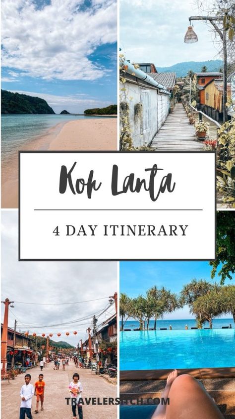 Koh Lanta itinerary: 4 days at the perfect Thai beach destination | Traveler's Itch Islands Tropical, Thailand Islands, Thai Beach, Koh Lanta Thailand, Ko Lanta, Portugal Travel Guide, Thai Culture, Koh Lanta, South East Asia