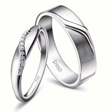 Check out this beautiful pair of platinum couple rings by Jewelove. Design : JL PT 453 #jewelove #platinum #couplering #couplerings #rings #love #platinumlovebands #weddingring #weddingrings #couplegoals #diamondring #mensring #womensring #engagementring #engagementrings Platinum Couple Rings Engagement, Couple Rings Engagement, Platinum Couple Rings, Couple Bands, Platinum Rings, Couple Ring Design, Couples Wedding Bands, Engagement Rings Couple, Matching Wedding Rings