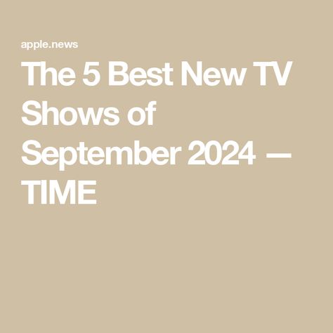 The 5 Best New TV Shows of September 2024 — TIME Rebecca Breeds, New Tv Shows, New Television, Paul Bettany, Superman Lois, New Tv, Tyler Hoechlin, Family Drama, Tv Guide