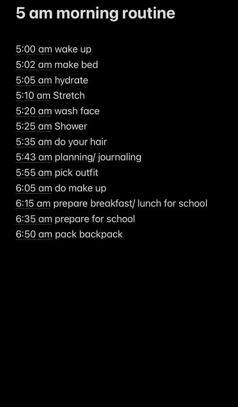 Daily Routine Schedule 4am, 5am Club Morning Routine, 5:00 Am Morning Routine Aesthetic, 5am Productive Morning Routine, School Routine 5 Am, 4 Am Morning Routine Schedule, 5am Routine Aesthetic, 5 Am Routine List, 530 Am Morning Routine