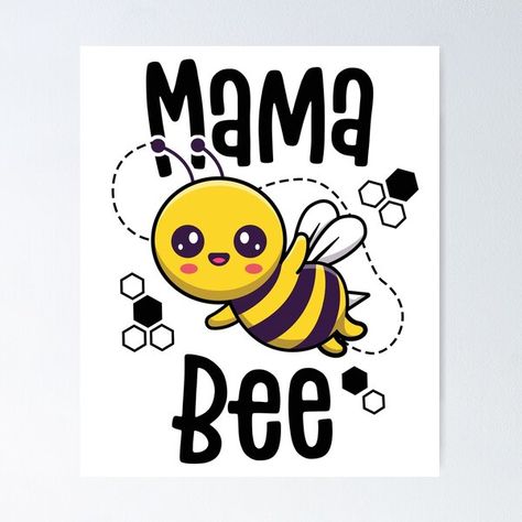 "Mama Bee Shirt Family Bee Shirts First Bee Day Outfits" Poster for Sale by 14thFloor | Redbubble Bee Shirts, First Bee Day, Bee Theme Party, Bee Shirt, Cute Family Photos, Bee Day, Bee Birthday, Day Outfits, Birthday Poster