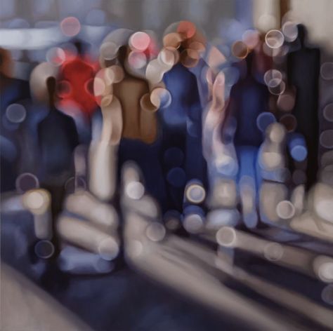 Artist Shows How People With Bad Eyesight See The World Without Glasses In 12 Oil Paintings (New Pics) | Bored Panda Philip Barlow, Bad Eyesight, Eye Sight Improvement, South African Artists, A Level Art, Artist Paint, See The World, Oil Painting Abstract, Artist Painting