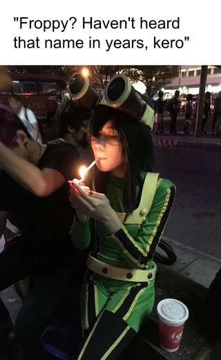 All Might Cosplay, My Hero Academia Costume, My Hero Academia Tsuyu, Mha Cosplay, Bodyweight Workout Beginner, My Hero Academia Memes, Boku No Hero Academia Funny, Anime Meme, My Hero Academia Episodes