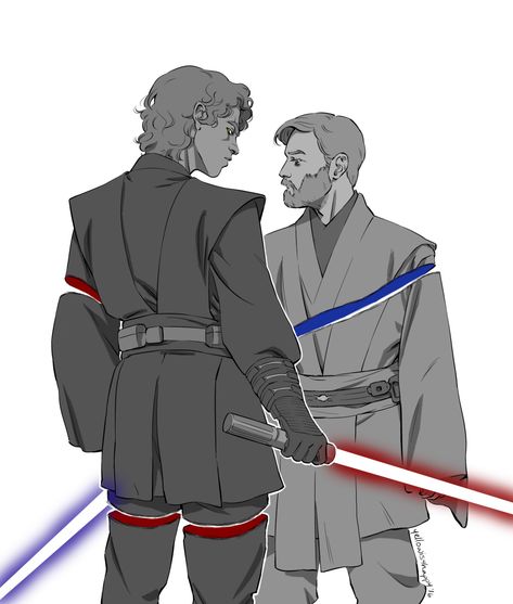 Betrayal Anakin Vader, Time Drawing, Star Wars Artwork, Star Wars Fan Art, Star Wars Pictures, Star Wars Fandom, Star Wars Clone Wars, Obi Wan Kenobi, Star Wars Rebels