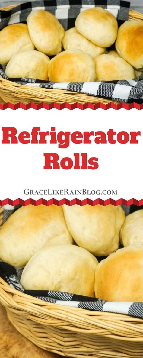 Refrigerator Rolls are a traditional yeast roll recipe that can be refrigerated until you are ready to bake them. This allows you to be able to make rolls as needed and bake them fresh for each meal. We're sharing the keys to success for beautiful rolls every time. Overnight Refrigerator Yeast Rolls, Refrigerator Yeast Rolls Recipe, Make Ahead Rolls, Refrigerator Rolls Recipe, Refrigerator Rolls, Yeast Roll Recipe, Easy Homemade Rolls, Hot Rolls, Yeast Roll