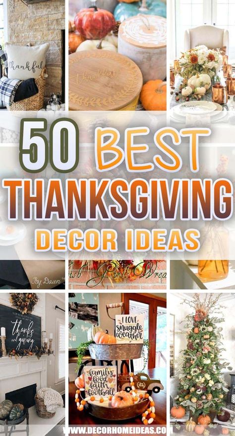 Best Thanksgiving Decor Ideas. Want to decorate your home on a budget? These cheap and easy DIY Thanksgiving decorations—for both indoors (think walls) and outdoors will make your space cute. #decorhomeideas Thanksgiving Decorations For Home Porch, Cheap Thanksgiving Decorations, Easy Diy Thanksgiving Decorations, Diy Thanksgiving Decorations, Easy Thanksgiving Decorations, Thanksgiving Budget, Thanksgiving Decorations Outdoor, Thanksgiving Decor Ideas, Thanksgiving Wall Decor