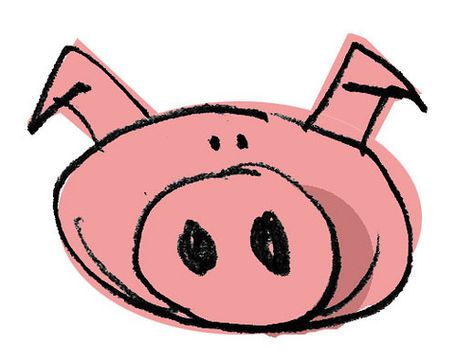 Pig Doodle, Pig Ideas, Pig Drawing, Design Campaign, Pig Character, Pig Illustration, Pig Art, Pig Cartoon, Year Of The Pig