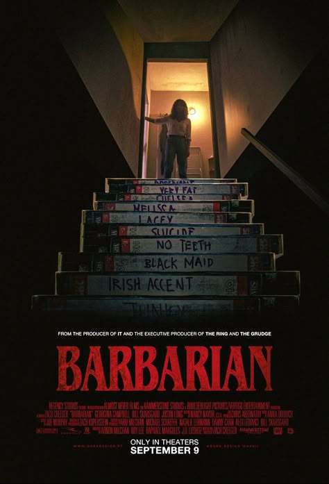 Barbarian 2022, Barbarian Movie, Film Posters Art, 20th Century Studios, Dark Design, 광고 디자인, Film Poster Design, Best Horror Movies, Horror Lovers