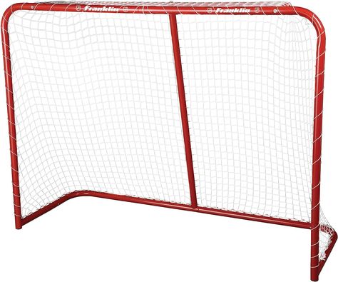 Franklin Sports Youth Street Hockey Net - Indoor + Outdoor Steel Hockey Goal for Kids Roller + Street Hockey - Portable Junior Goal - 54" Hockey Nets, Hockey Goal, Hockey Goals, Hockey Room, Inline Hockey, Goal Net, Street Hockey, Goal Board, Making A Vision Board