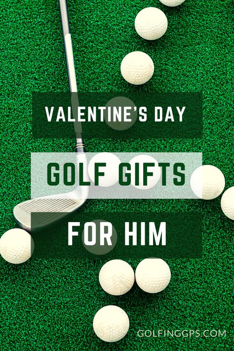 Did you forget to give your partner a Valentine's Day gift? Don't fret! We've put together some ideas for how to get your partner who love golf a sweet Valentine's Day gift — even if you're late! Golf Themed Valentines Day Gift, Men Valentine Gifts, Golf Valentines Gift, Golf Valentines, Men Golfing, Handmade Valentine Gifts, Valentines Gift Bags, Mens Valentines Gifts, Golf Gifts For Men