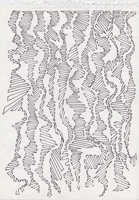 I'D LOVE YOU TO DO THIS IN COLOUR TOO....Automatic Drawing Sketchbook by Bevin Richardson, via Behance Automatic Drawing Ideas, Sketchbook Assignments, Automatic Drawing, Minimal Drawings, Line Doodles, Texture Drawing, Sound Art, Intuitive Art, Geometric Animals