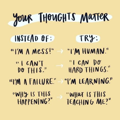 Thrive Global on Instagram: “The power of reframing. 🙌 These shifts in perspective can have a profound impact on our ability to move forward and think positively. Click…” Vie Motivation, Life Quotes Love, Mental And Emotional Health, Self Compassion, Coping Skills, Emotional Health, The Words, Positive Affirmations, Counseling