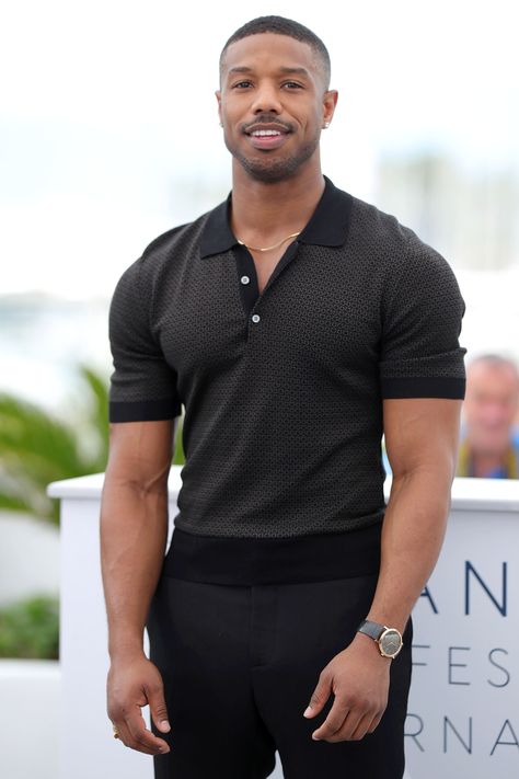 Michael Bakari Jordan, Naomi Osaka, Black Men Fashion Casual, Michael B Jordan, Black Panthers, Black Men Fashion, Toys R Us, 21st Birthday, Shirt Collar