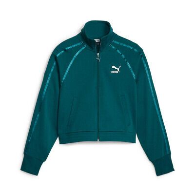 ad eBay - Find many great new & used options and get the best deals for Puma WMNS T7 Women's Malachite Jacket Suit at the best online prices at eBay! Free delivery for many products! Puma Cat, Sustainable Farming, Soil Health, Track Jacket, Womens Activewear, Green Jacket, Track Jackets, Jacket Outfits, Raglan Sleeve