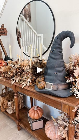 Halloween Pumpkin Crafts, Excited For Fall, Fall Garland, Fall Mantel, Mantel Decor, Halloween Diy Crafts, Diy Garland, Season Of The Witch, Fall Halloween Decor