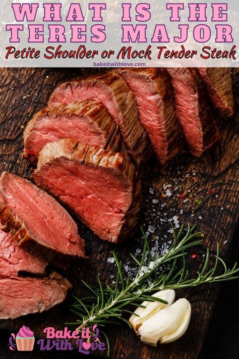 Boneless Prime Rib Roast, Teres Major, Compound Butter Recipe, Prime Rib Roast Recipe, Best Thanksgiving Side Dishes, Rib Roast Recipe, Twice Baked Potatoes Casserole, Tenderloin Steak, Tender Steak