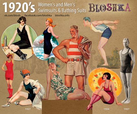 1920’s of Fashion on Behance 1920s Bathing Suits, 1920s Swimsuit, 20’s Fashion, Decades Fashion, Fashion Through The Decades, 1920s Fashion Women, History Of Fashion, 1920 Fashion, Louise Brooks