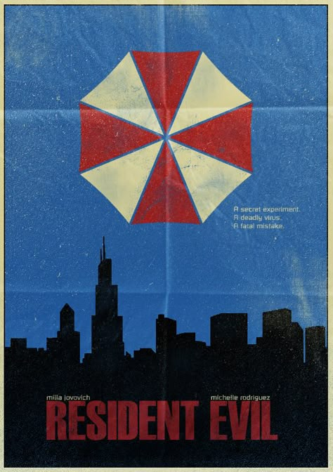 Simplistic Retro Resident Evil Poster Resident Evil Retro Poster, Resident Evil Game Poster, Resident Evil Poster Aesthetic, Resident Evil Movie Poster, Resident Evil Poster Art, Resident Evil Print, Vintage Game Poster, Resident Evil Poster Vintage, Resident Evil Poster Games