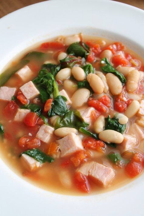 Ham And Bean, Celebrity Recipes, Martina Mcbride, Mild Italian Sausage, Ham And Beans, Chicken Crockpot, Ham And Bean Soup, Bean Soup Recipes, Fall Soups