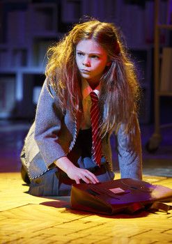 Paige Brady in Matilda the Musical Broadway Matilda The Musical Broadway, Matilda On Broadway, Matilda Makeup, Matilda Core, Matilda Broadway, Matilda Musical, Matilda Costume, Matilda The Musical, Musical Hair