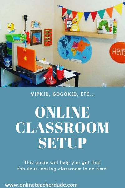 Online Classroom Setup, Teaching Online Background, Esl Classroom Decor, Homeschool Classroom Setup, At Home Classroom, Preschool Classrooms, Online Preschool, Elementary Art Rooms, Vip Kid