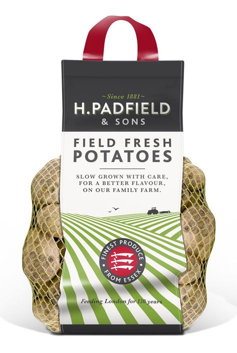 Fresh Produce Packaging, Vegetable Packaging, Vegetable Shop, Fresh Potato, Fruit Packaging, Fruit Shop, Cafe Racer Bikes, Graphic Design Packaging, Packaged Food