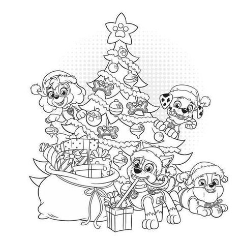 Paw Patrol Christmas Coloring Pages Paw Patrol Navidad, Dog Pictures To Color, Christmas Coloring Sheets For Kids, Paw Control, Dog Christmas Pictures, Paw Patrol Christmas, Christmas Coloring Sheets, Paw Patrol Coloring, Preschool Coloring Pages