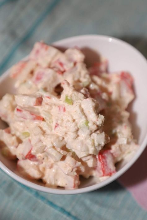 Creamy Deli Style Seafood Crab Salad Vegetable Cream Cheese Recipe, Veggie Cream Cheese Recipe, Garden Vegetable Cream Cheese, Vegetable Cream Cheese, Bagel Cafe, Deli Style, Crab Dip, Garden Vegetable, Crab Salad