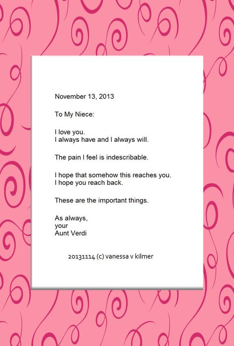 An Open Letter to my Niece 20131115 ~ after today, you know others miss you, too. Letter To My Niece, To My Niece, Hbd Quotes, Miss You Too, Happy Birthday Lettering, Birthday Letters, Open Letter, My Niece, Miss You