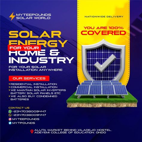 Solar Inverter, Solar Installation, Solar Energy, Solar Panels, Solar, Social Media, Energy, Education, Marketing