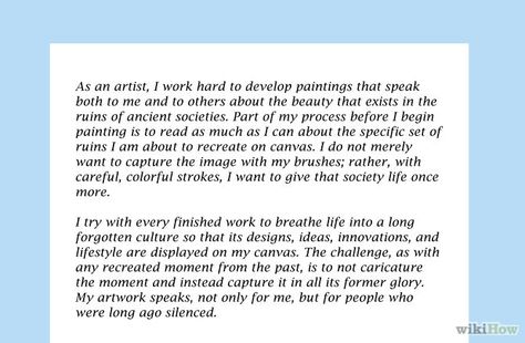 Artist Statement Examples Student, Examples Of Artist Statements, Word Collage Ideas, Short Bio Examples, Artist Statement Examples, Artist Bio Example, Artist Statement Template, Self Portrait Artists, Phd Dissertation