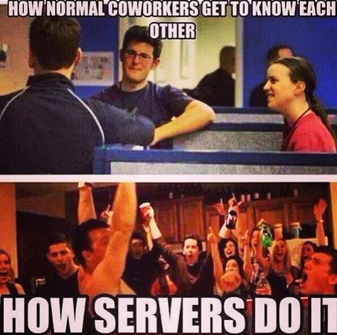 This is the problem #restaurants #servers #serverproblems Server Humor, Restaurant Humor, Server Memes, Server Problems, Bar Quotes, Server Life, Farmhouse Cafe, Writing Challenge, Funny Comments