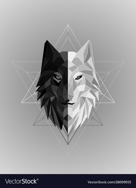 Wolf Head Design, Wolf Head, Head Design, Vector Illustration, Illustrator, Resolution, Media, Design