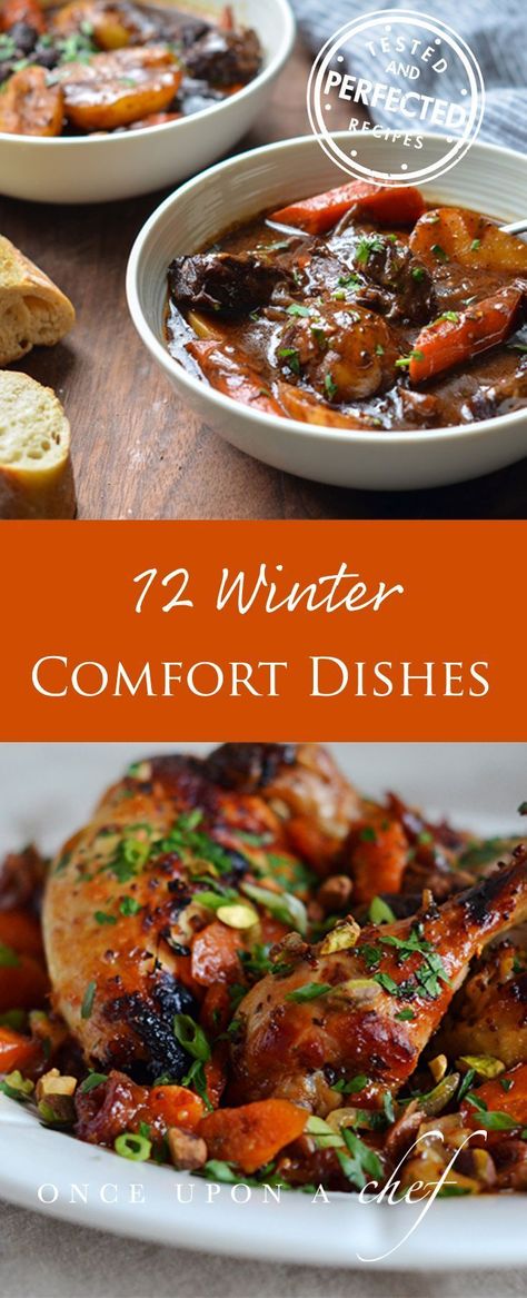 Stew Dinner, Winter Stews, Once Upon A Chef, Homemade Comfort Food, Cold Weather Food, Winter Dishes, Weekend Dinner, Winter Comfort Food, Winter Dinner Recipes