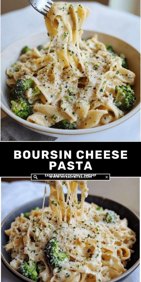 This rich and creamy Boursin cheese pasta is the ultimate comfort food! Made with just a few ingredients, it’s a quick and delicious meal perfect for busy weeknights. Boursin Cheese Pasta, Filipino Dinner, Cooked Pasta Recipes, Boursin Pasta, Boursin Cheese Recipes, Boursin Recipes, Pasta Homemade, Ugly Animals, Chicken Stroganoff