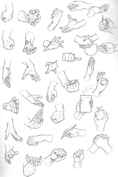 Hand Flat On Surface, Anime Hand Poses, Hand Sketch Tutorial, Hands Reference Drawing, Hands Drawing Reference, Hand Sketches, Hand References, Pencil Sketch Drawing, Hand Gestures