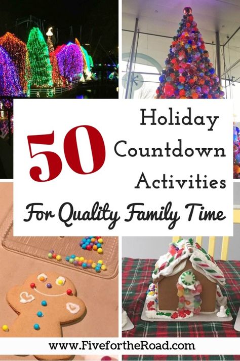 Christmas Countdown Activities for Families to connect more and spend quality time together this holiday season. #holiday #holidayactivities #christmasactivitiesforkids #christmasactivities Christmas Countdown Ideas For Teens, Countdown To Christmas Activities, Christmas Countdown Activities, Season Activity, Countdown Activities, Christmas Activities For Families, Holiday Countdown, Christmas Countdown Calendar, Quality Family Time