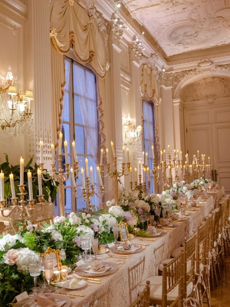 French Mansion Wedding, Wedding At A Mansion, Fairytale Wedding Mood Board, Grand Wedding Venues, 1800s Wedding Aesthetic, Wedding Castle Aesthetic, Royalcore Wedding Theme, 1800s Themed Wedding, Vintage Mansion Wedding