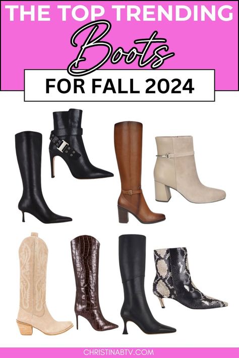 Stay ahead of the fashion curve with the latest Fall Boot Trend for 2024. Explore our curated selection of Fall Boots that are trending this season. From classic designs to modern updates, find the Trending Boots that will enhance your autumn wardrobe and keep you looking fabulous. Fall Boot Trend, You Look Fab, Boots For Fall, Fall Boots, Trendy Boots, Autumn Wardrobe, Trending Boots, Fashion Mistakes, Top Trending