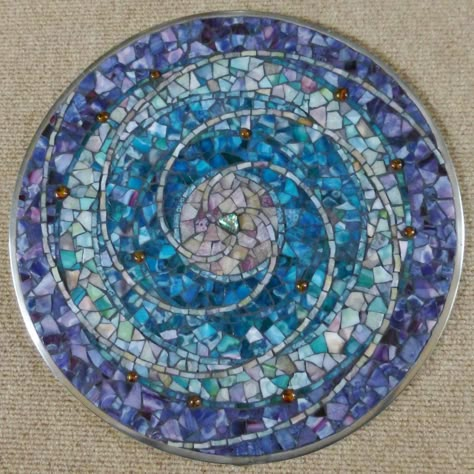 Abstract Mosaic Art, Mosaic Mandala, Mosaic Birdbath, Mosaic Furniture, Mosaic Stepping Stones, Abstract Mosaic, Mosaic Garden Art, Mosaic Art Projects, Mosaic Murals